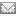 Grey Air Mail Icon 16x16 png
